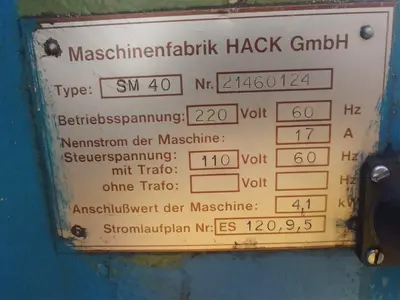 USED HACK SM40