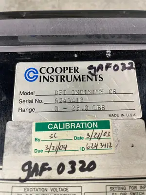 USED Cooper Instruments Cooper Instruments DFI INFINITY CS