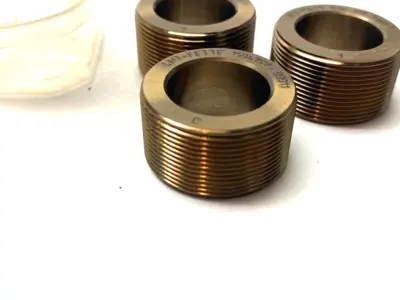 USED LMT FETTE THREAD ROLLING DIE HEAD INSERTS M8-10X1,0 0,6K HS