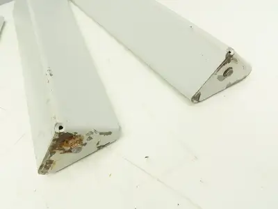 Omga Machine Base Table Legs 26-1/2" Long White Radial Arm Saw Set of 4