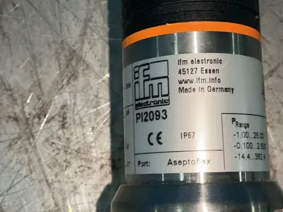 Used IFM ELECTRIC PI2093 Pressure Transmitters Ohio US | HGR 24 #1324399