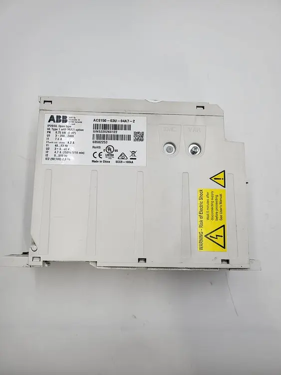 Used ABB ABB ACS150-03U-04A7-2 DRIVE Misc Electrical & Power Parts | ND Industrial Surplus #1216582