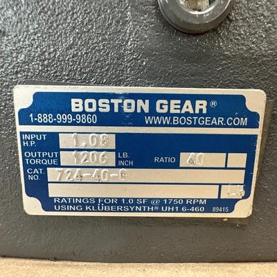 NEW BOSTON GEAR 724-40-G