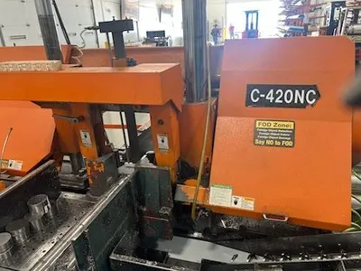 2011 COSEN C-420NC Horizontal Dual Column Band Saws | Midstate Machinery (3)