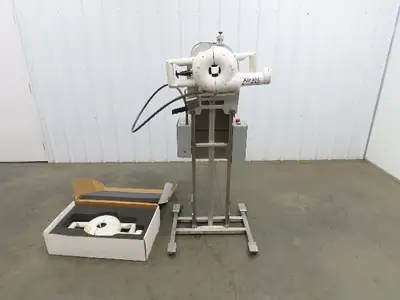 ILC Dover Xtrakt System Viscous Liquid Tote Liner Extraction Unit Air Powered