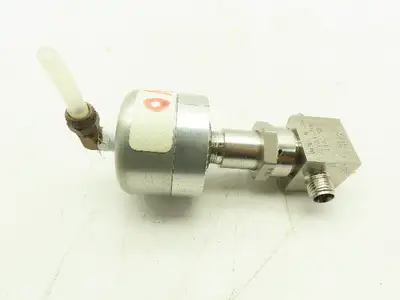 Parker 4Z A-P4K-11AO-SS Stainless Pneumatic Bellows Shut-Off Valve NO 1/4" Ports
