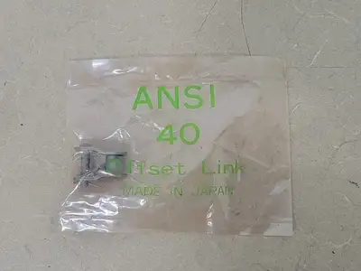 Roller Chain Offset Link ANSI 40 (Lot of 19)
