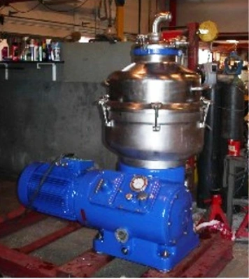 (3) Alfa-Laval FESX 412S-34 nozzle centrifuges, 316SS.