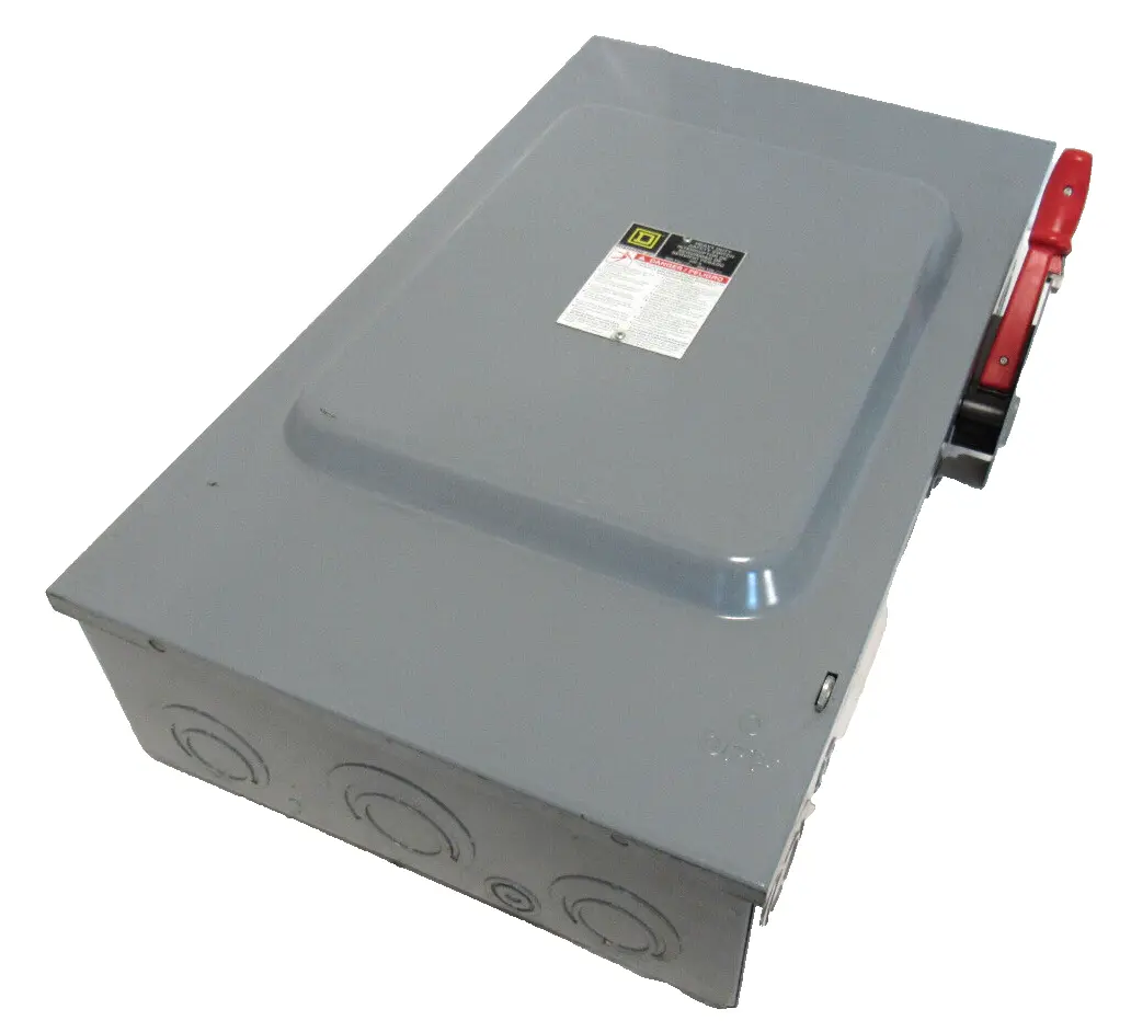 NEW SQUARE D H364 SAFETY SWITCH 200A 600V 3P