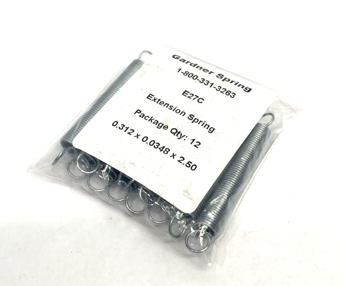 New | in-Stock Gardner Spring Extension Spring 0.312x0.0348x2.50 12-PACK Misc Fasteners Michigan US | Maverick Industrial Sales #1395450