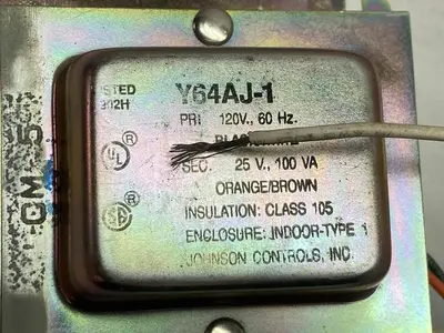Used JOHNSON CONTROLS Y64AJ-1 Miscellaneous Equipment (Electrical & Power) Ohio US | Surplus Asset Holdings #1237228