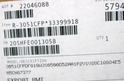 NEW Rosemount 3051 CFP DF010W3S0500D52AA1P2V1V2QC1Q8Q4E5M5CNG7377