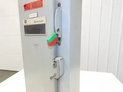 General Electric NP-161815-X Combination Motor Starter Fused 30 Amp 600VAC 10HP