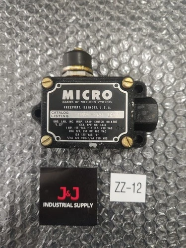 Used Micro BAF1-2RN LH Relays & Switches Indiana US | J&J Industrial Supply #539783