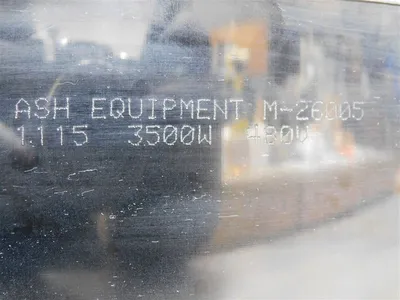 Ash Equipment M-26005 Band Heater 3500W 480V  4-3/8 in x 19-1/2 in New