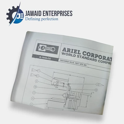 Ariel Discharge Valve P# B-1944-CC