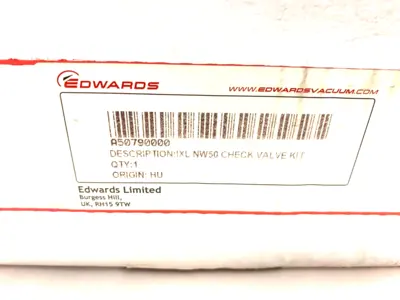USED EDWARDS CHECK VALVE KIT NW50