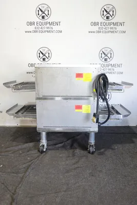 2021 MIDDLEBY MARSHALL CTX ELECTRIC DOUBLE STACKED PIZZA CONVEYOR OVEN MODEL DZ33T