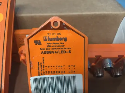Used LUMBERG ASBSV6/LED6 Electrical Boxes Ohio US | HGR 24 #1709156