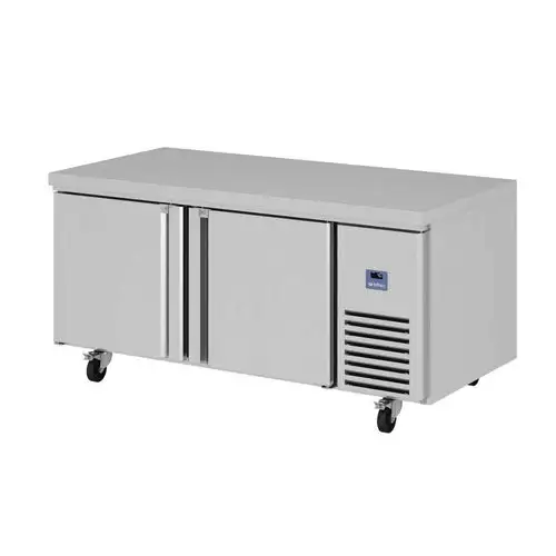 Infrico IUC-MR67BT 67 3/8" Worktop Freezer w/ (2) Sections & (2) Doors, 115v