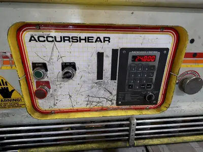 1997 ACCURSHEAR 625010 Power Squaring Shears (Inch) | THREE RIVERS MACHINERY (18)