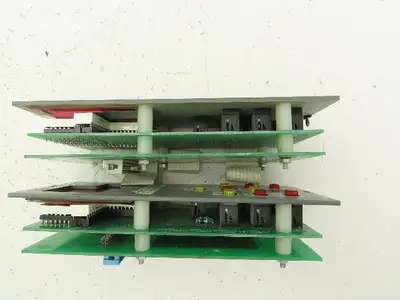 PressTech Controls/Crosfield 7602-9970-00D Control Panel Unit w/ Board Lot Of 4