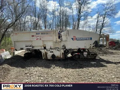 Used 2008 ROADTEC RX 700 COLD PLANER Cold Planers New Jersey US | Proxy Equipment #1384903
