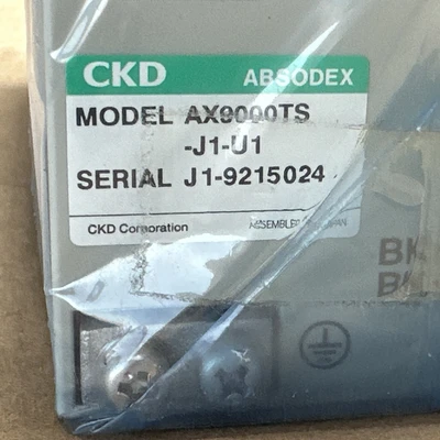 NEW CKD AX9000TS-J1-U1