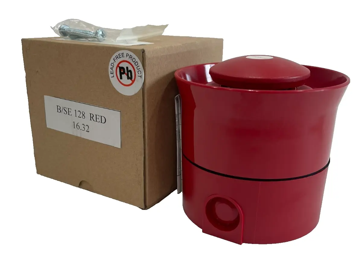 NEW DIGISOUND B/SE 128 RED SIREN 12/24VDC BSE128