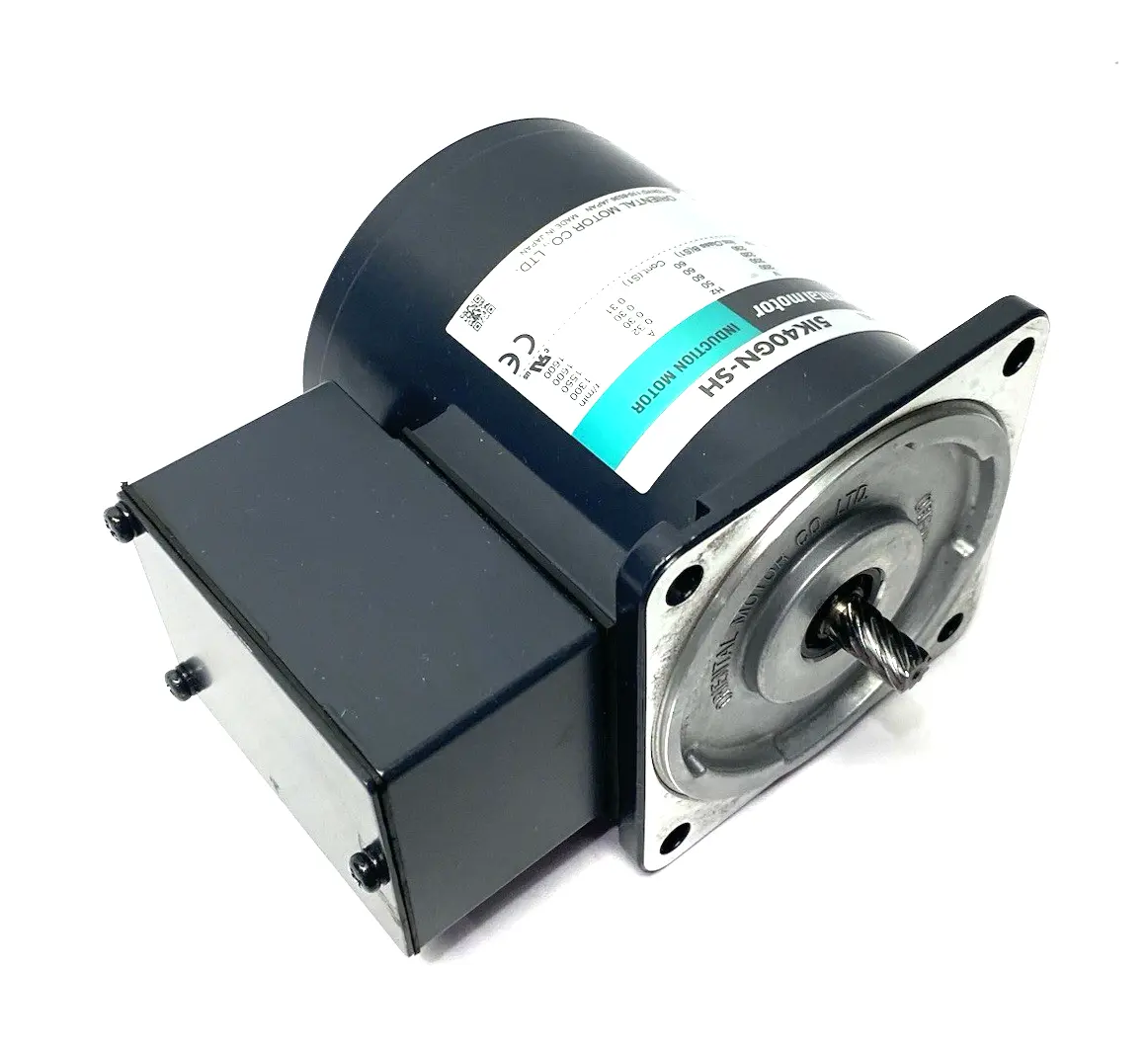 USED ORIENTAL MOTOR WORLD K SERIES AC INDUCTION PINION SHAFT MOTOR 40W