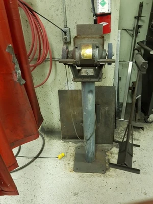 TWS 6″ Bench Grinder w/ Stand