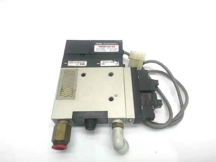 Used SMC VACUUM SWITCH WITH VACUUM EJECTOR 12-24 VDC Relays & Switches | Maverick Industrial Sales #1109576