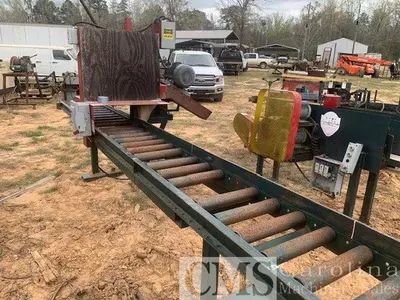 Used MORGAN MANUAL 24" CANT CHOP SAW Woodworking Saws North Carolina US | CAROLINA MACHINERY SALES #1371338