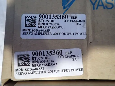 Used YASKAWA SGDA04ASP Servo Drives Ohio US | HGR 24 #801903