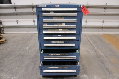 Vidmar 10 Drawer Cabinet
