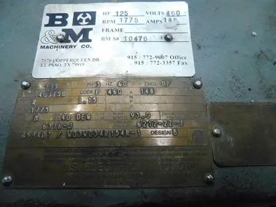 Used GARDNER DENVER 217SSQ002 659407/W03W034R154R-1 Air Compressors (Misc) Texas US | Aucto #1307252