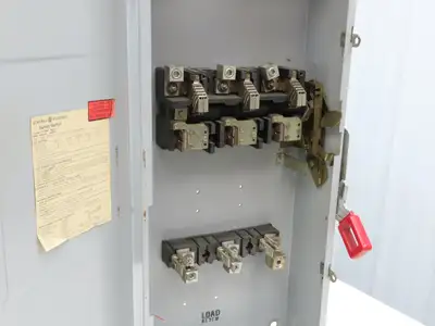 General Electric TH3364 Fusible Safety Disconnect Switch 200A 600V 3Ph 150Hp