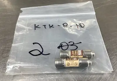BUSSMANN KTK-R-10 LIMITRON Fuses 4D