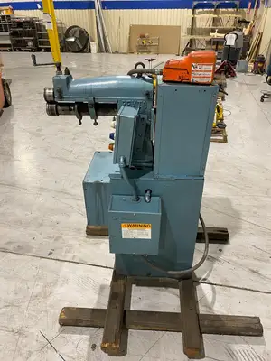 USED PEXTO, ROPER WHITNEY POWERED COMBINATION ROTARY MACHINE FOR BEADING/CRIMPING