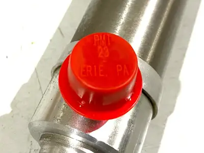 USED BIMBA SINGLE ROD PNEUMATIC CYLINDER