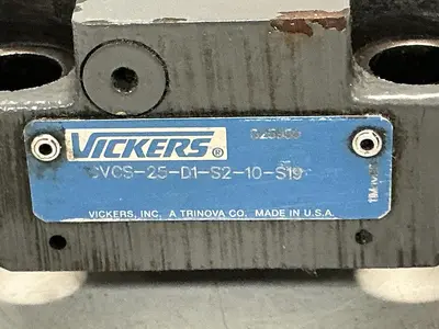 Used VICKERS CVCS-25-D1-S2-10-S19 Valves/Fittings Michigan US | Ideal Machinery #1124794