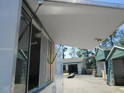 36 x 36" Concession Stand Trailer Serving Window Awning Food Truck Service Door