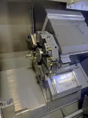 2017 Haas ST-15 with Tool Presetter, Tailstock, 8" Chuck, Chip Conveyor, A/C for Cabinet, 12"x16" Capacity, 5500 Spindle Hours