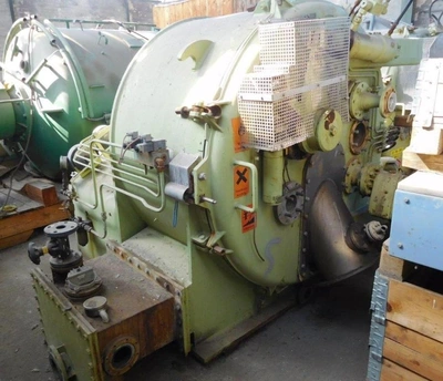 Krauss-Maffei HZ 125 peeler centrifuge, Titanium.