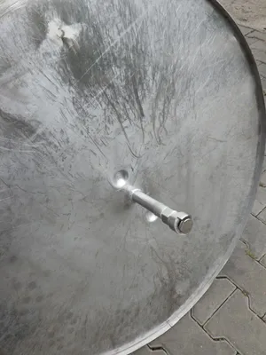 600 l Vertical stainless steel storage tank