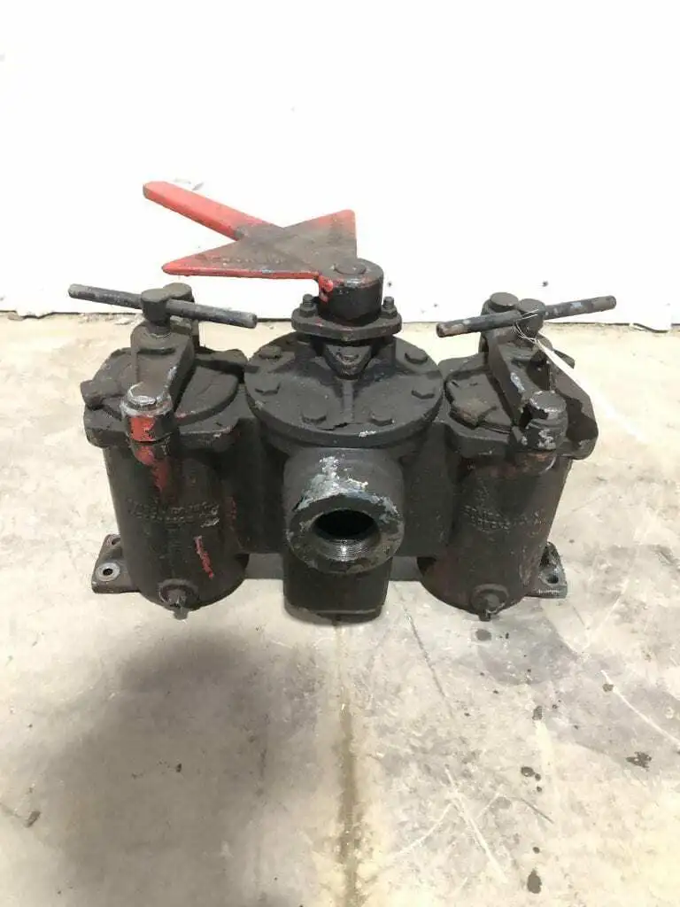Kraissl 2″ Cast Iron Duplex Basket Strainer/Filter 200PSI