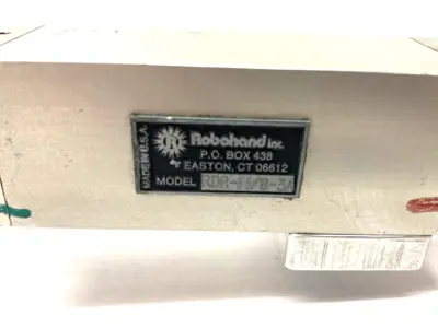 RDR-1 1/8-3A | Robohand  Dual-Rod Pneumatic Slide Cylinder - For parts or not working