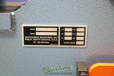 New | in-Stock SCOTCHMAN 50514-EC Ironworkers California US | Sterling Machinery Exchange #1465416