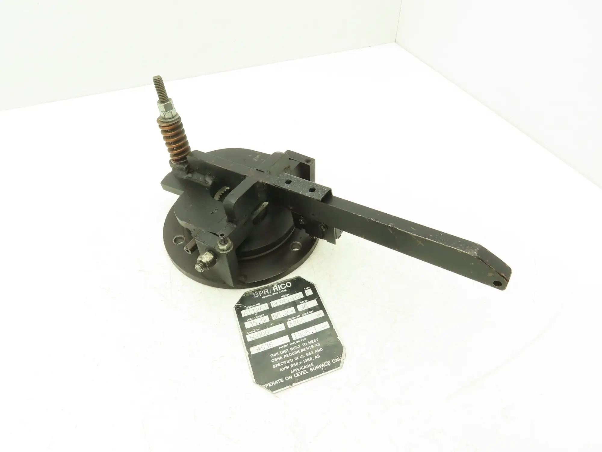 Rico Steering Bar Assembly Off Rico PLR-100 Platform Truck
