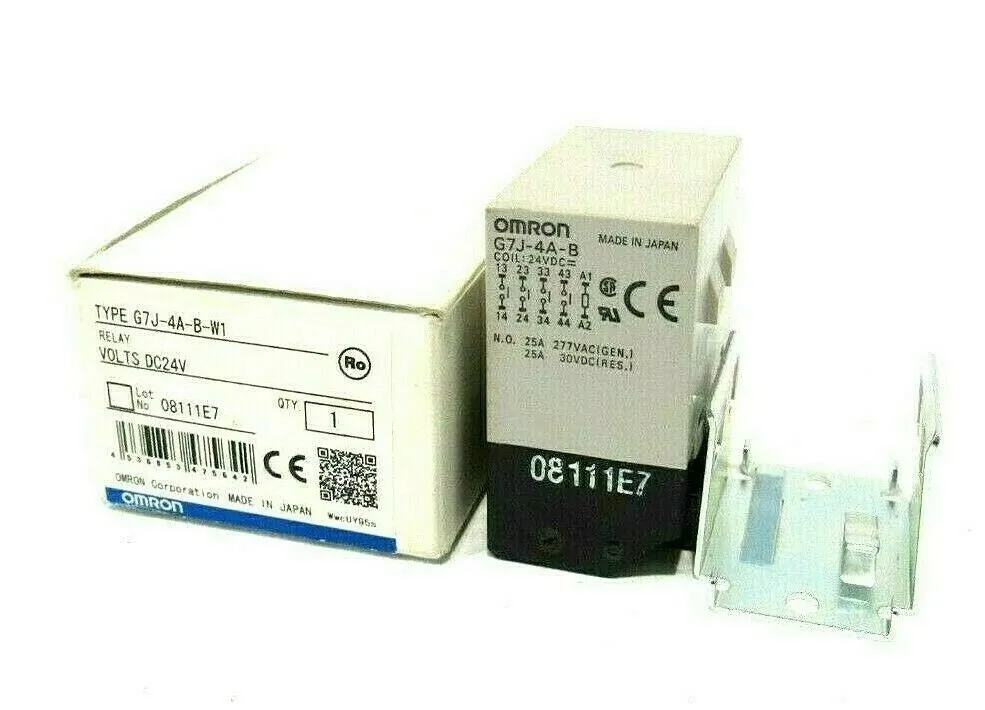 NEW OMROM G7J-4A-B-W1 POWER RELAY 24VDC G7J4ABW1